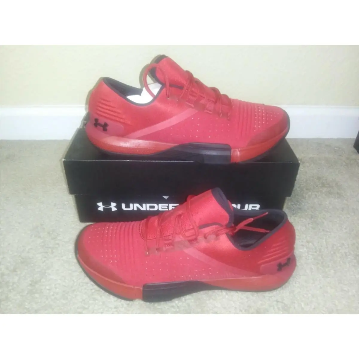 Under Armour shoes - UA TriBase Reign - TriBase Reign - 3021289-600 - Red/Black 1