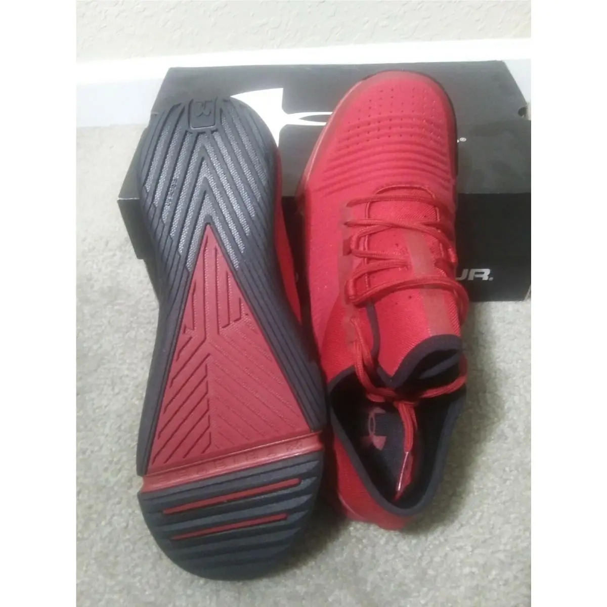 Under Armour shoes - UA TriBase Reign - TriBase Reign - 3021289-600 - Red/Black 7