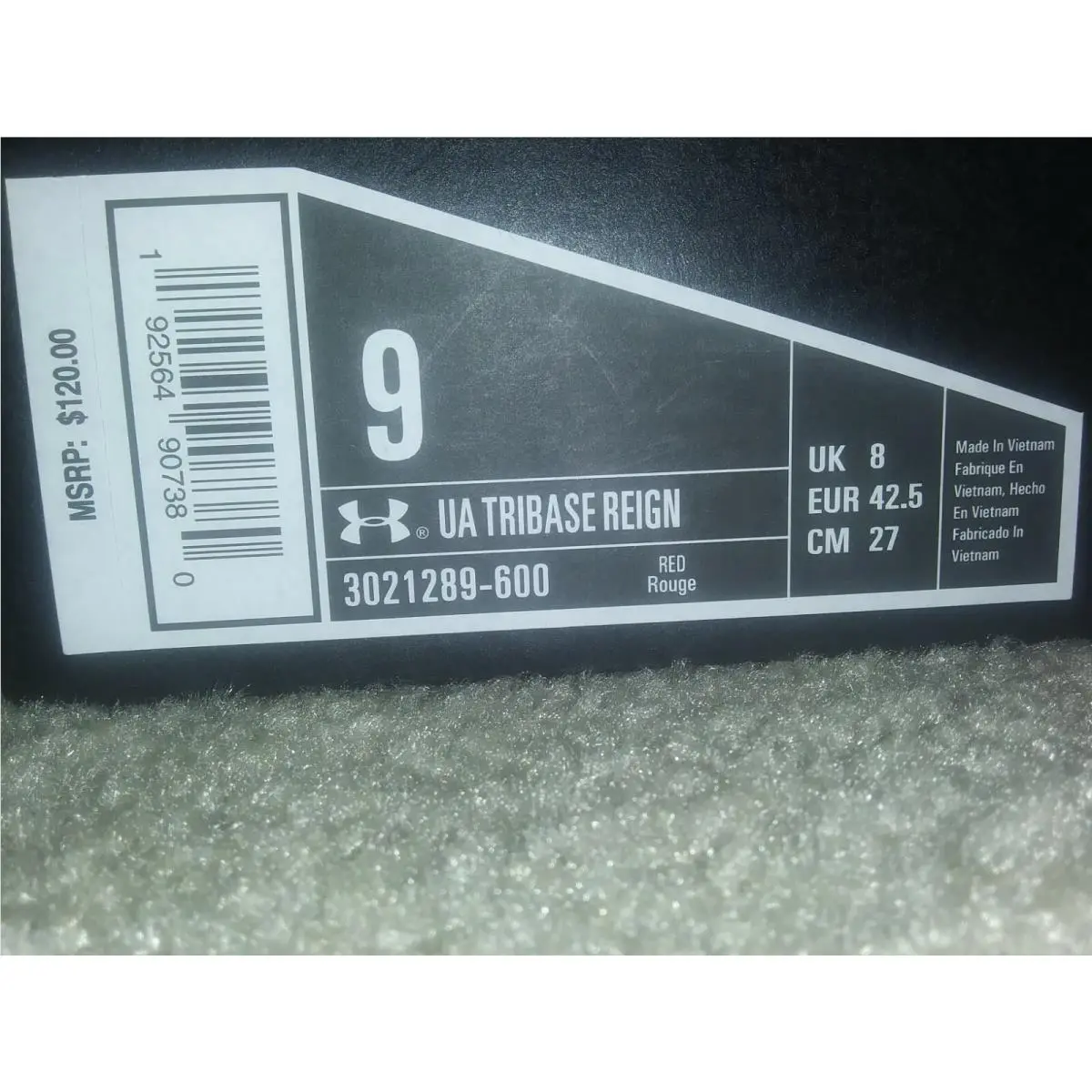Under Armour shoes - UA TriBase Reign - TriBase Reign - 3021289-600 - Red/Black 9