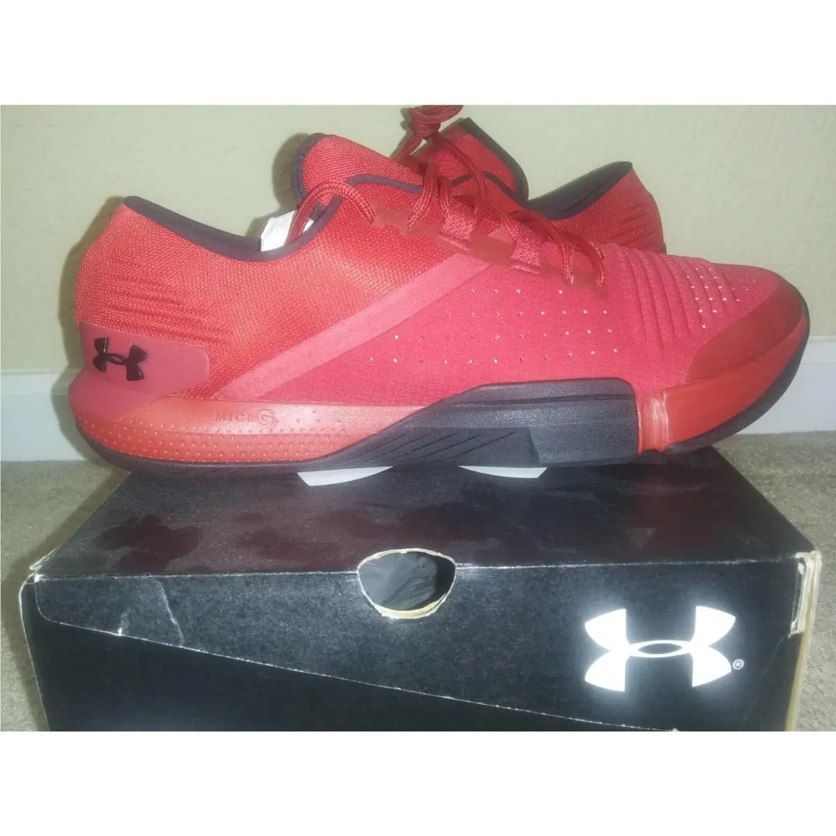 Under Armour shoes - UA TriBase Reign - TriBase Reign - 3021289-600 - Red/Black 10