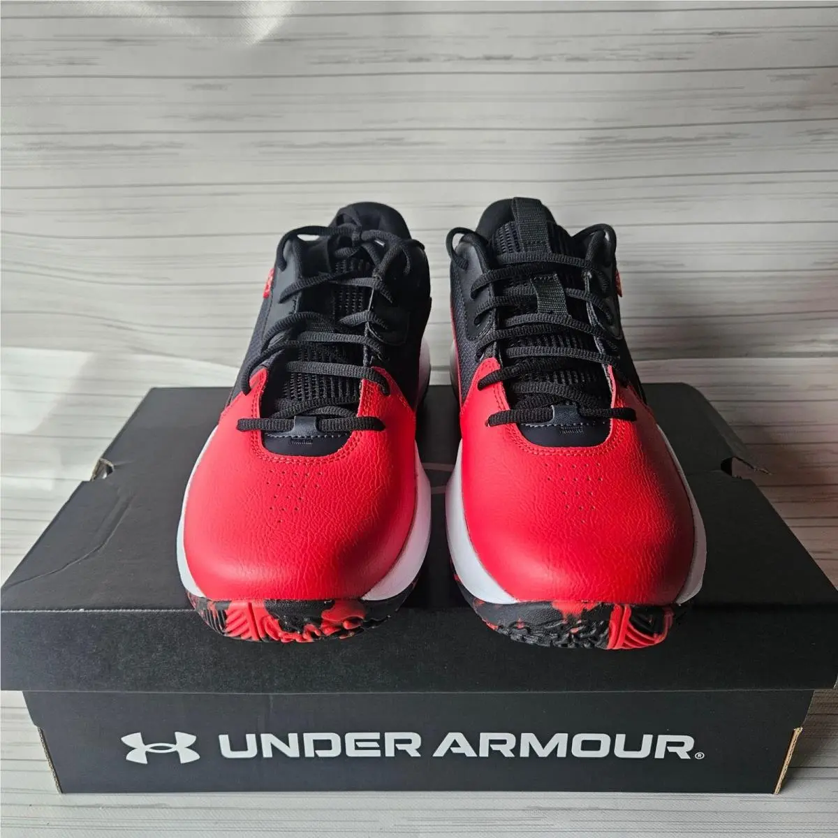 Under Armour shoes - Under Armour Lockdown 6 - Lockdown - Red 1