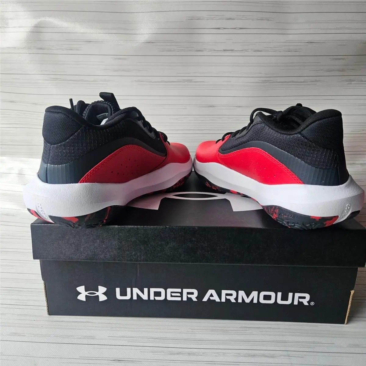 Under Armour shoes - Under Armour Lockdown 6 - Lockdown - Red 4