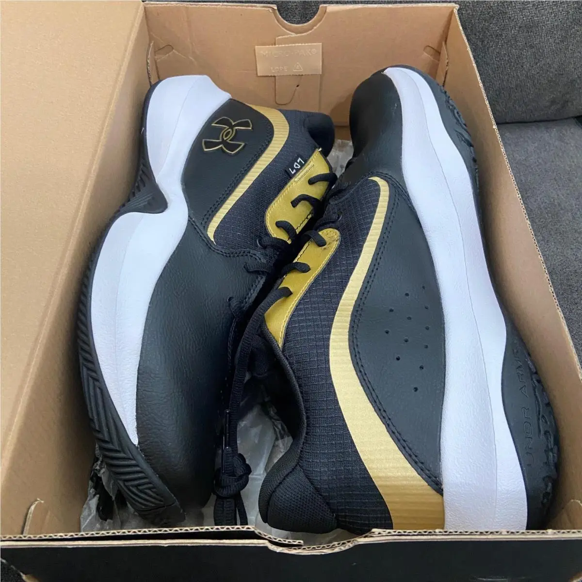Under Armour shoes - Under Armour Lockdown 7 - Lockdown - Black 5