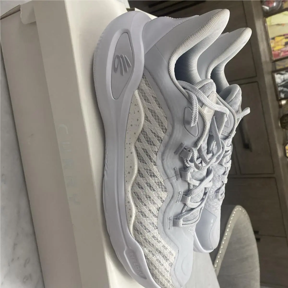 Under Armour shoes - Under Armour Curry 11 Team - White 1
