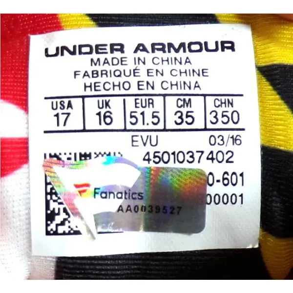 Under Armour shoes - Red 2
