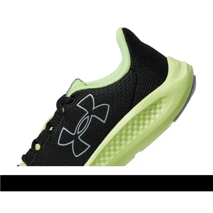 Under Armour shoes - Under Armour Charged Pursuit 3 - 3024878 - Black/Lime Surge (UPC: 0197777536280) 4