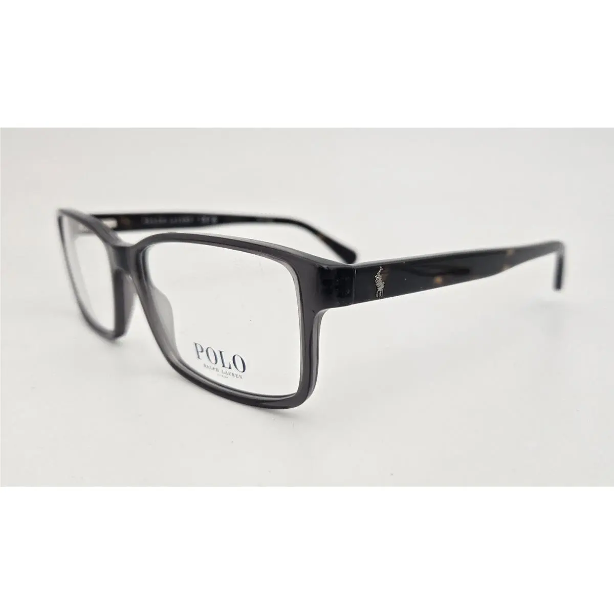 Ralph Lauren Polo Eyeglasses PH 2123 Color 5536 Grey Havana Size 58 Large