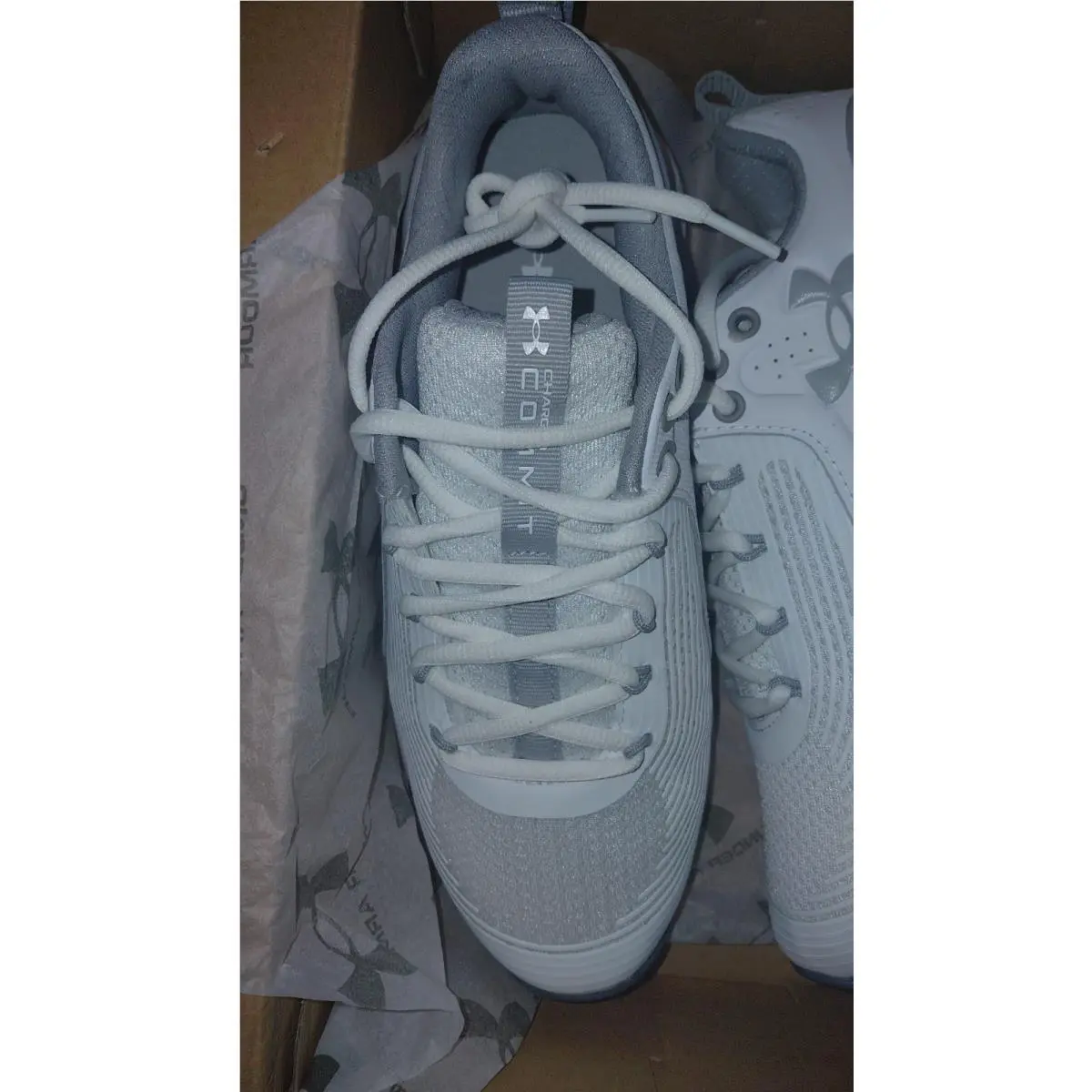 Under Armour shoes - Under Armour Charged Commit TR 3 - 3023703-103 - White 3