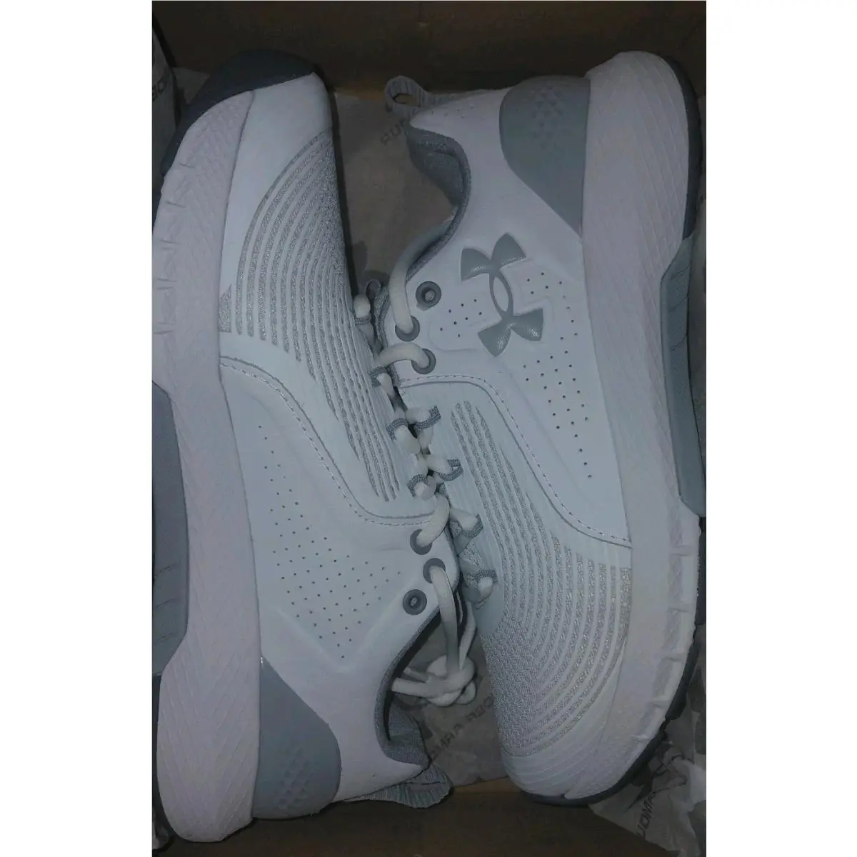 Under Armour shoes - Under Armour Charged Commit TR 3 - 3023703-103 - White 5