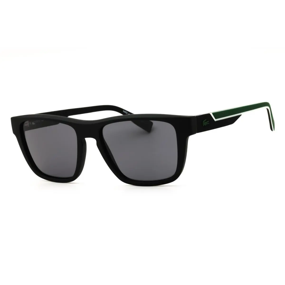 L6058SN 002 Matte Black/grey 54-17-145 Sunglasses by Lacoste