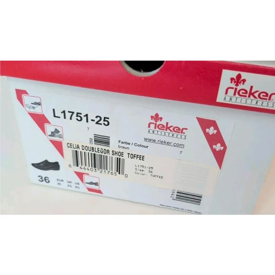 Rieker shoes - Rieker L1751 Celia - Celia - Brown 0