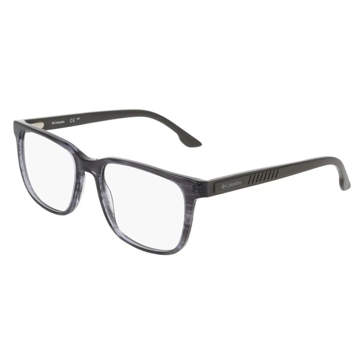 C 8067 Charcoal Horn 026 Size 58 Eyeglasses by Columbia