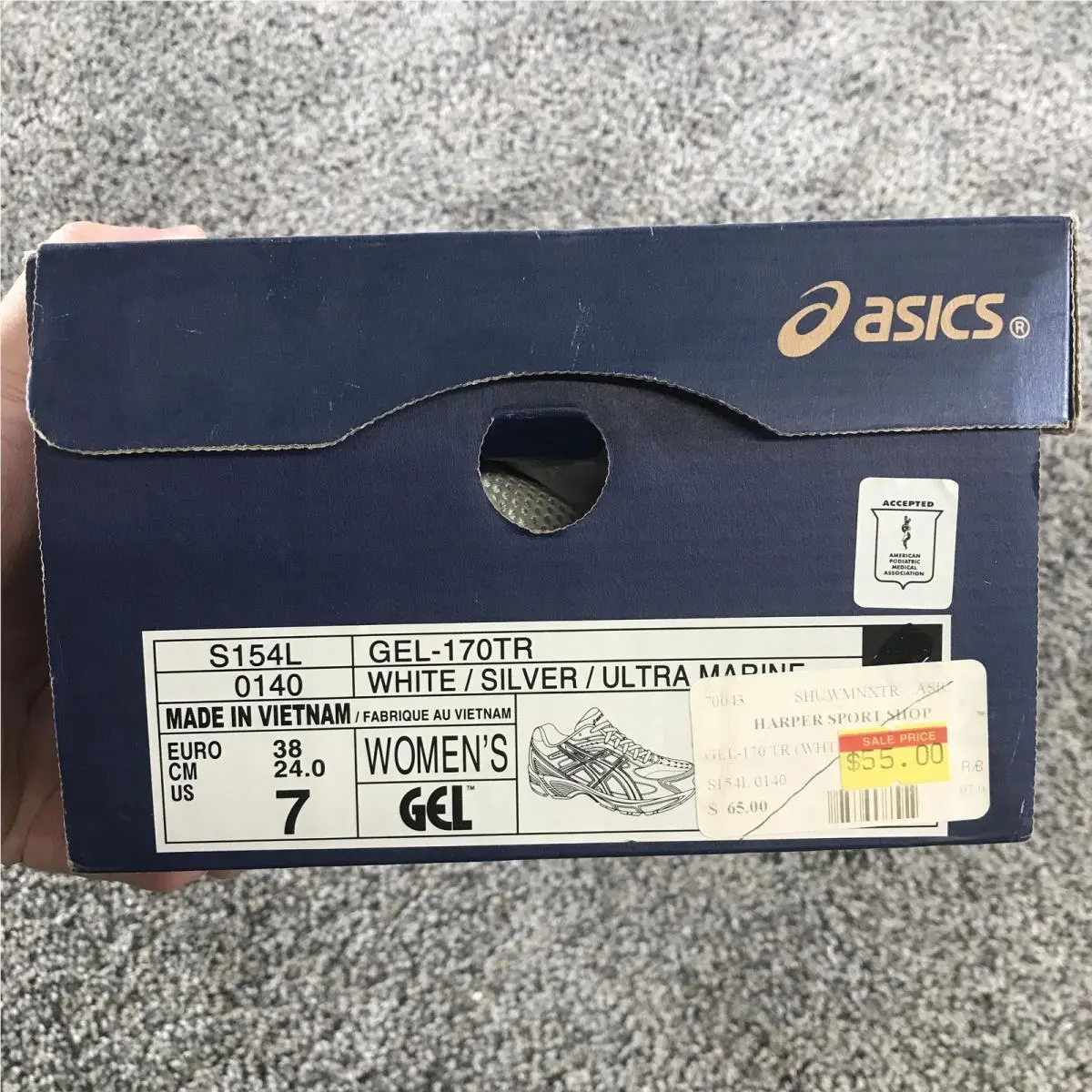 Asics shoes - ASICS GEL-170TR - White 9