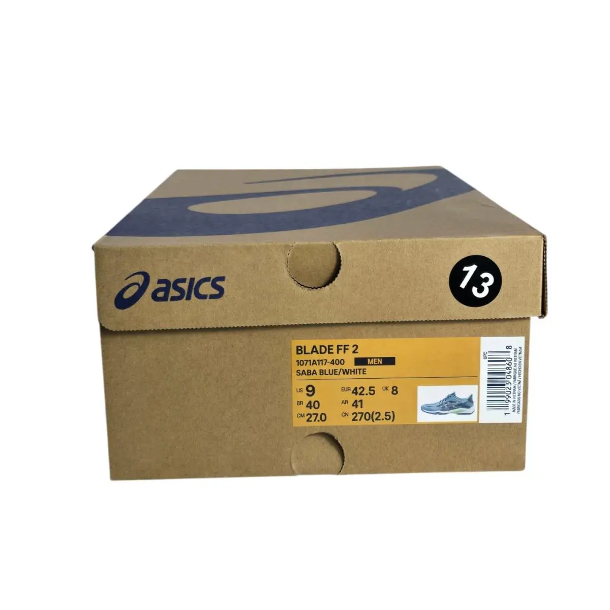 Asics shoes - ASICS Blade FF 2 - Blade - 1071A117 400 - Blue 9