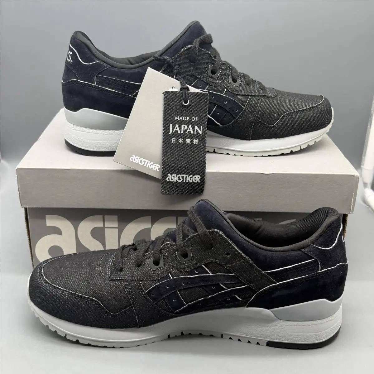 Asics shoes - ASICS Gel Lyte 3 - Gel Lyte - H7ZNQ - Mid Grey/Black (UPC: 4067707076406) 1