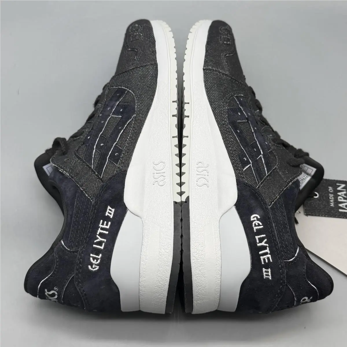 Asics shoes - ASICS Gel Lyte 3 - Gel Lyte - H7ZNQ - Mid Grey/Black (UPC: 4067707076406) 4