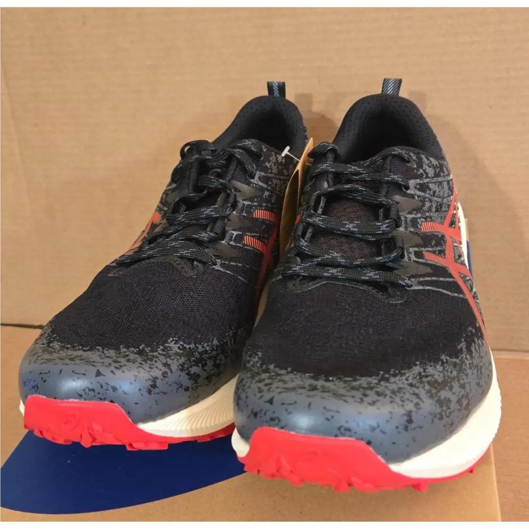 Asics shoes - ASICS Fuji Lite 2 - Fuji Lite - 1011B209-001 - Black/Electric Red (UPC: 194851796141) 0