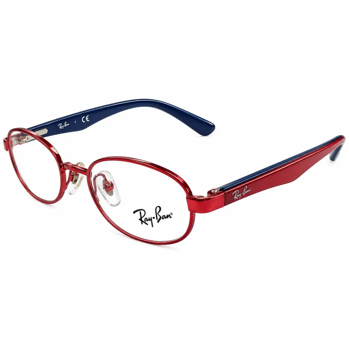 Ray-ban Kid`s Red/blue Metal/acetate Frames 46-15-125 by Ray-Ban
