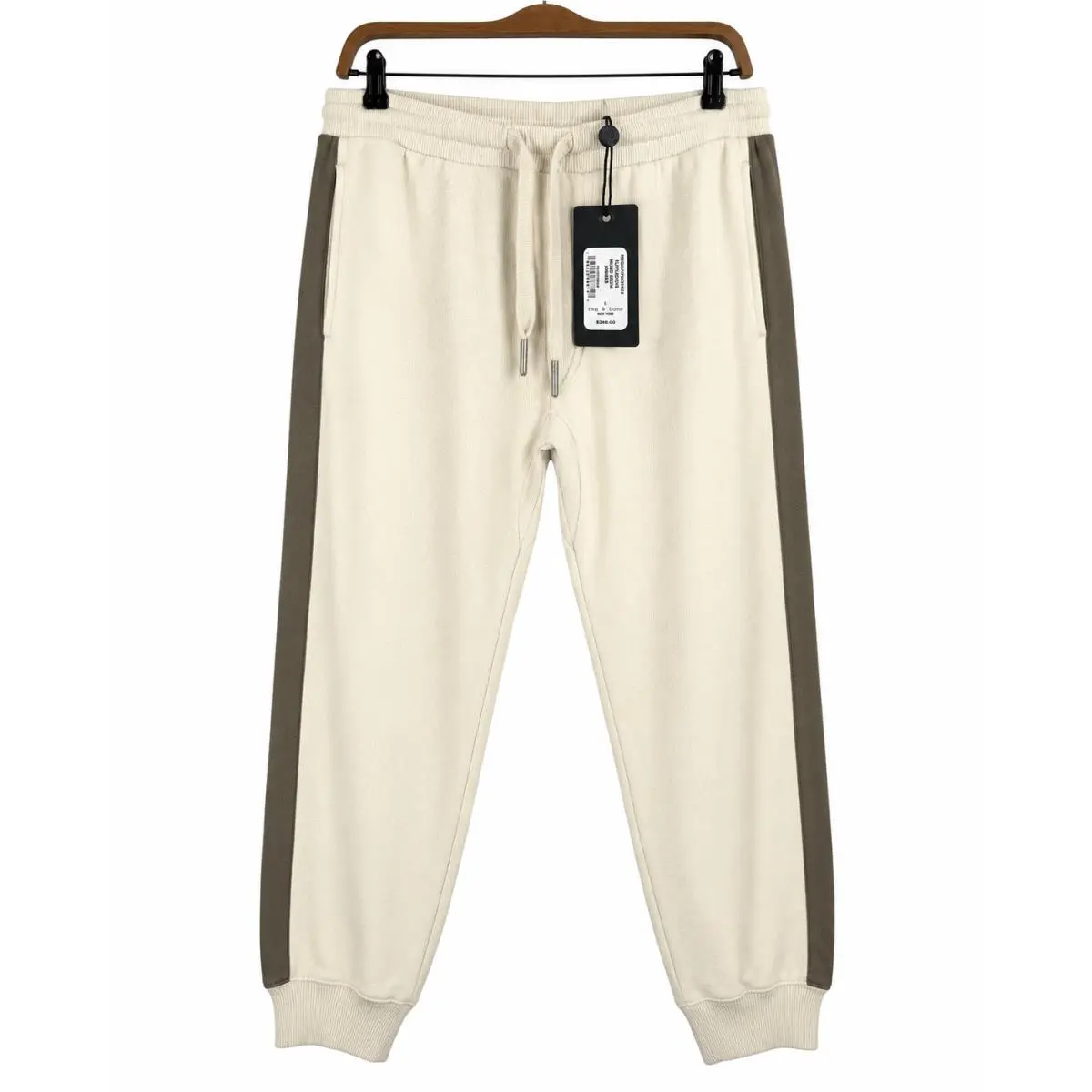 Rag Bone Cropped Terry Sweatpants Size Large Men`s Athleisure Streetwear by Rag & Bone