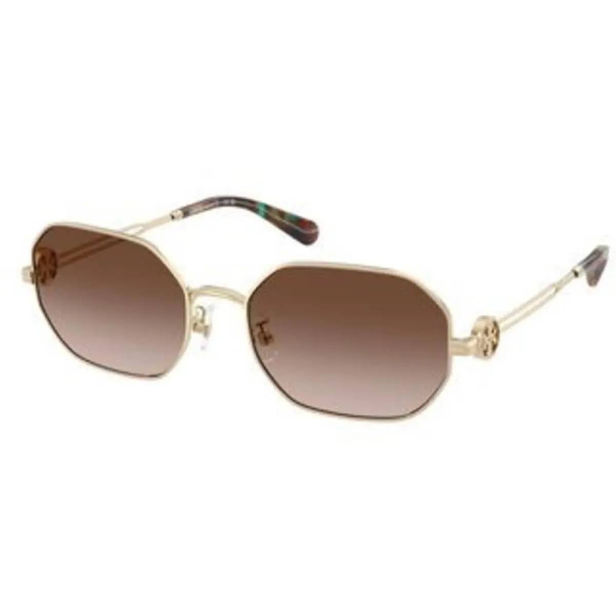 TY 6113 Shiny Light Gold / Brown Gradient 334613 Size 55 Sunglasses by Tory Burch
