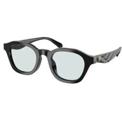 TY 7235 D Black / Blue Light Tinted 1709SA Size 48 Sunglasses by Tory Burch
