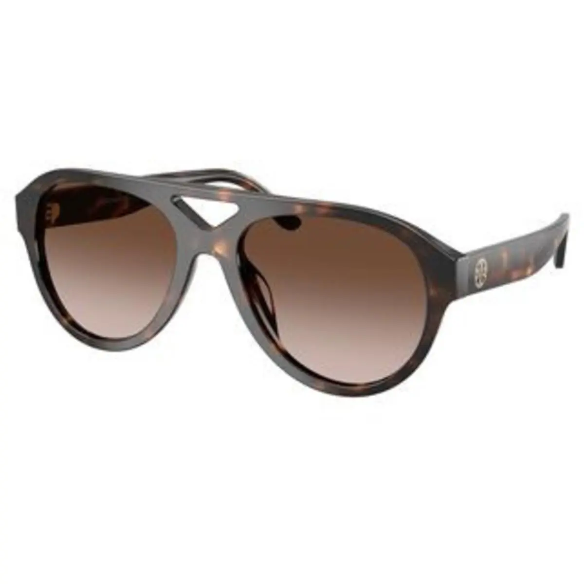 TY 7233 U Dark Tortoise / Brown Gradient 196413 Size 55 Sunglasses by Tory Burch