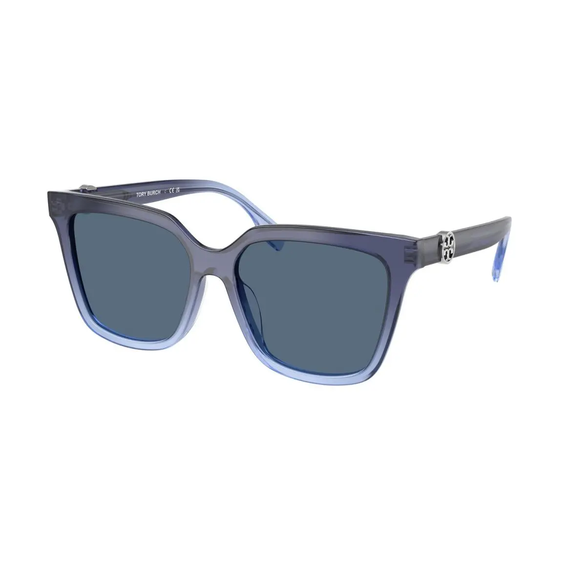 TY 7212 D Navy Gradient Dark Blue 317880 Size 56 Sunglasses by Tory Burch