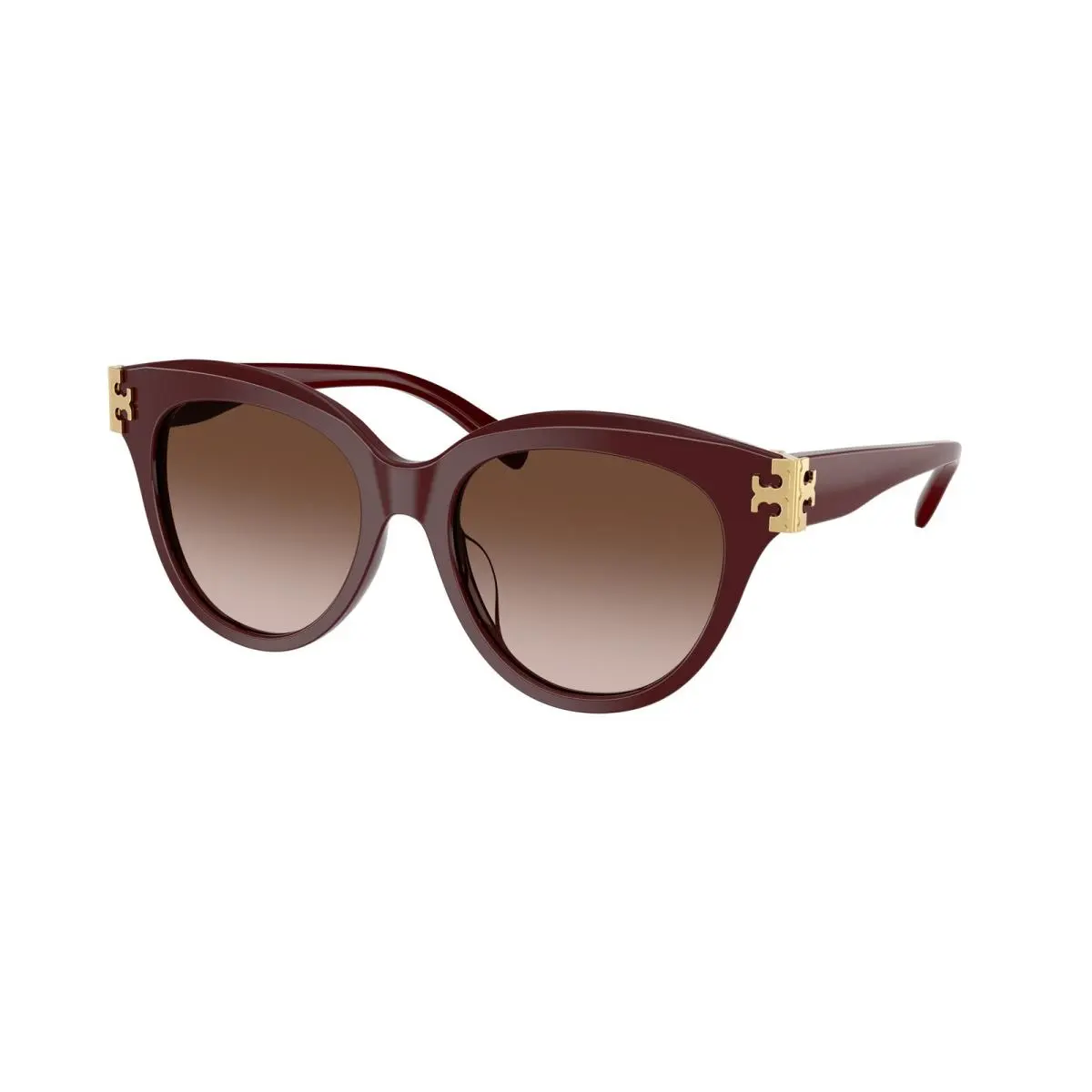 TY 7209 U Red Berry / Brown Gradient 201813 Size 53 Sunglasses by Tory Burch