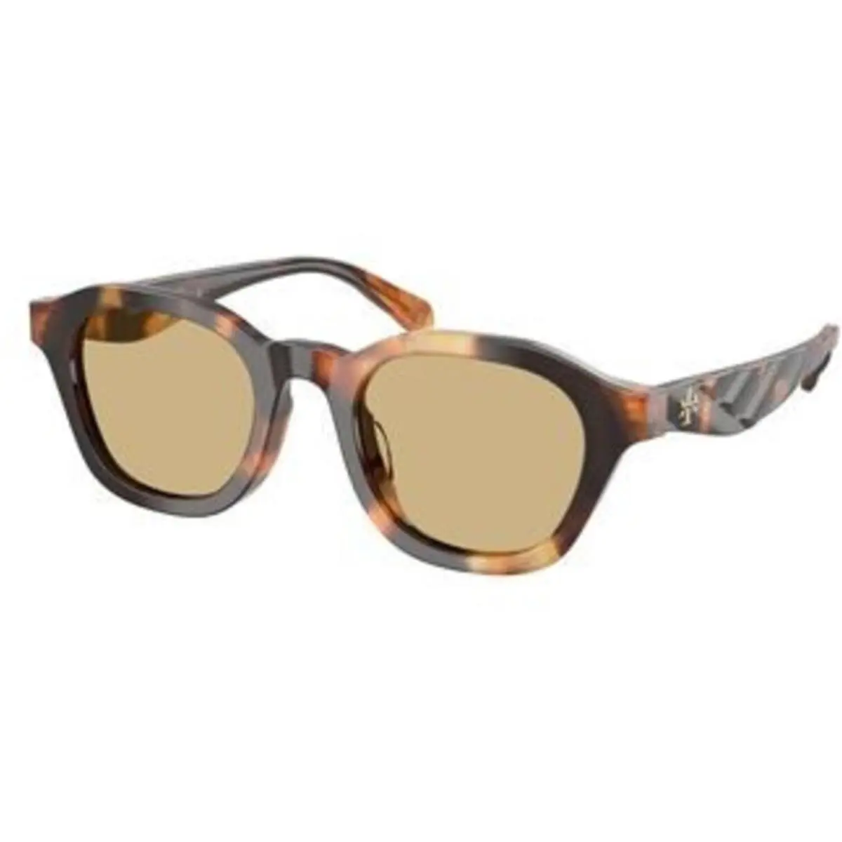 TY 7235 D Contrast Tortoise / Yellow 20660R Size 48 Sunglasses by Tory Burch
