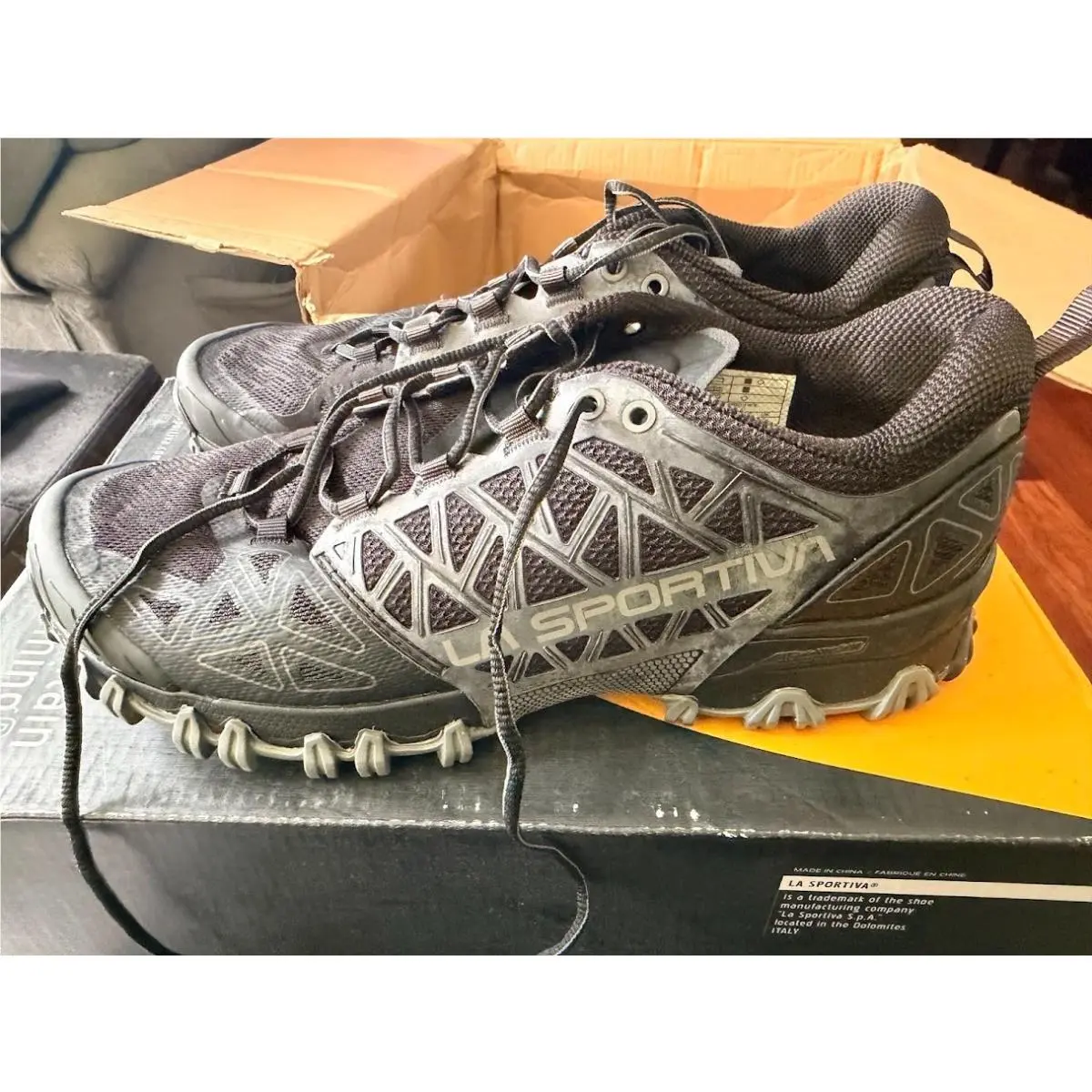 Lasportiva shoes - La Sportiva Bushido III - Bushido III - Everglade/Zest 3