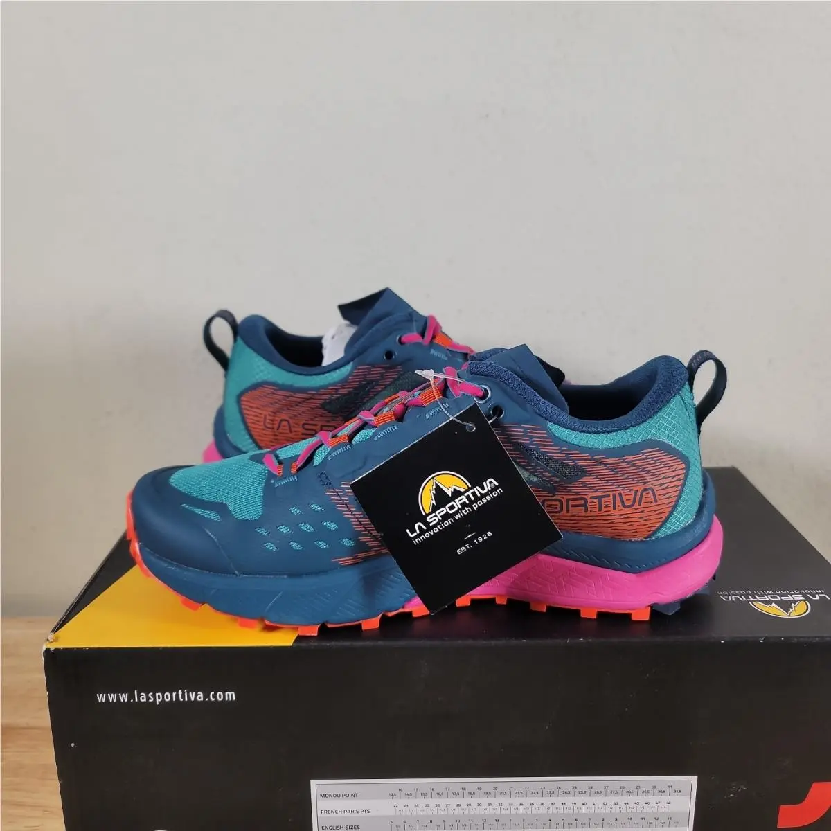 Lasportiva shoes - La Sportiva Jackal II - Jackal - Storm Blue Lagoon 5