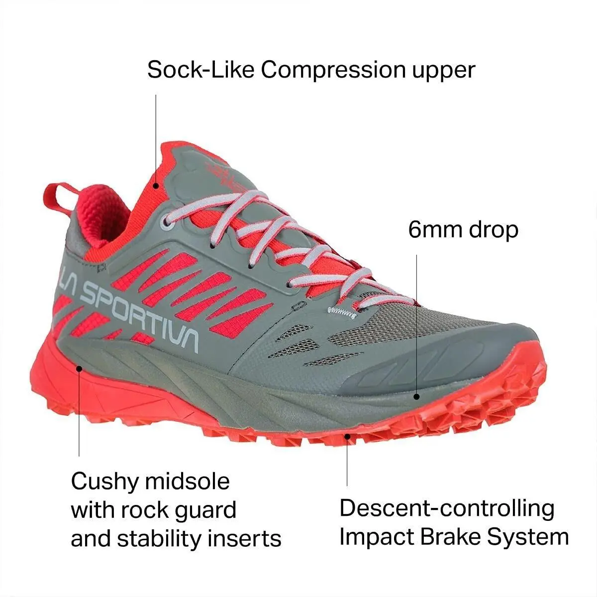 Lasportiva shoes - 36V909402 - 36V909402 - Gray 0