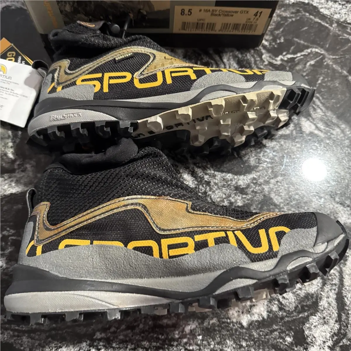 Lasportiva shoes - La Sportiva Crossover GTX Mountain - Black (UPC: 0801216103024) 5