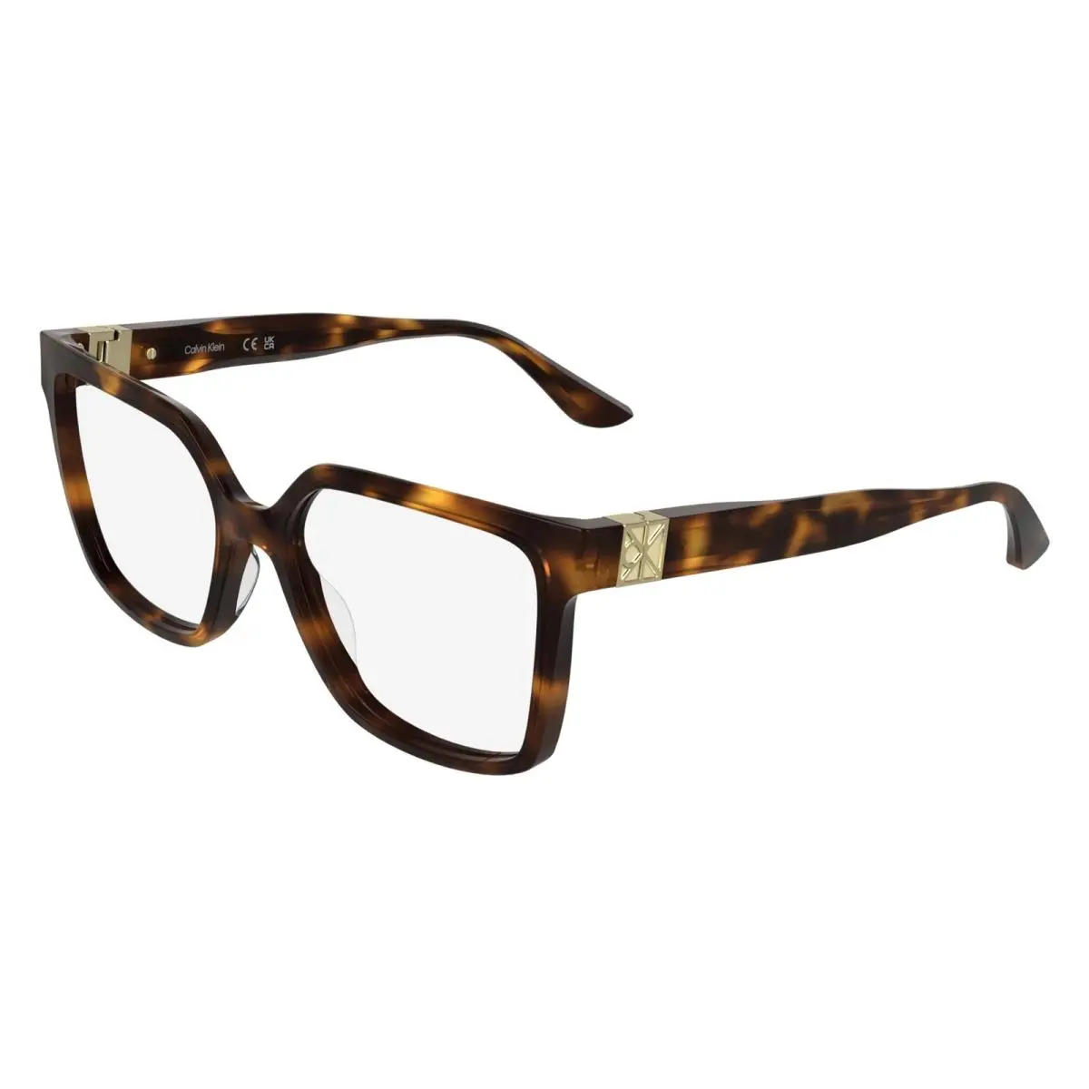 CK26540 240 Tortoise Eyeglasses Frames 55mm Women`s by Calvin Klein