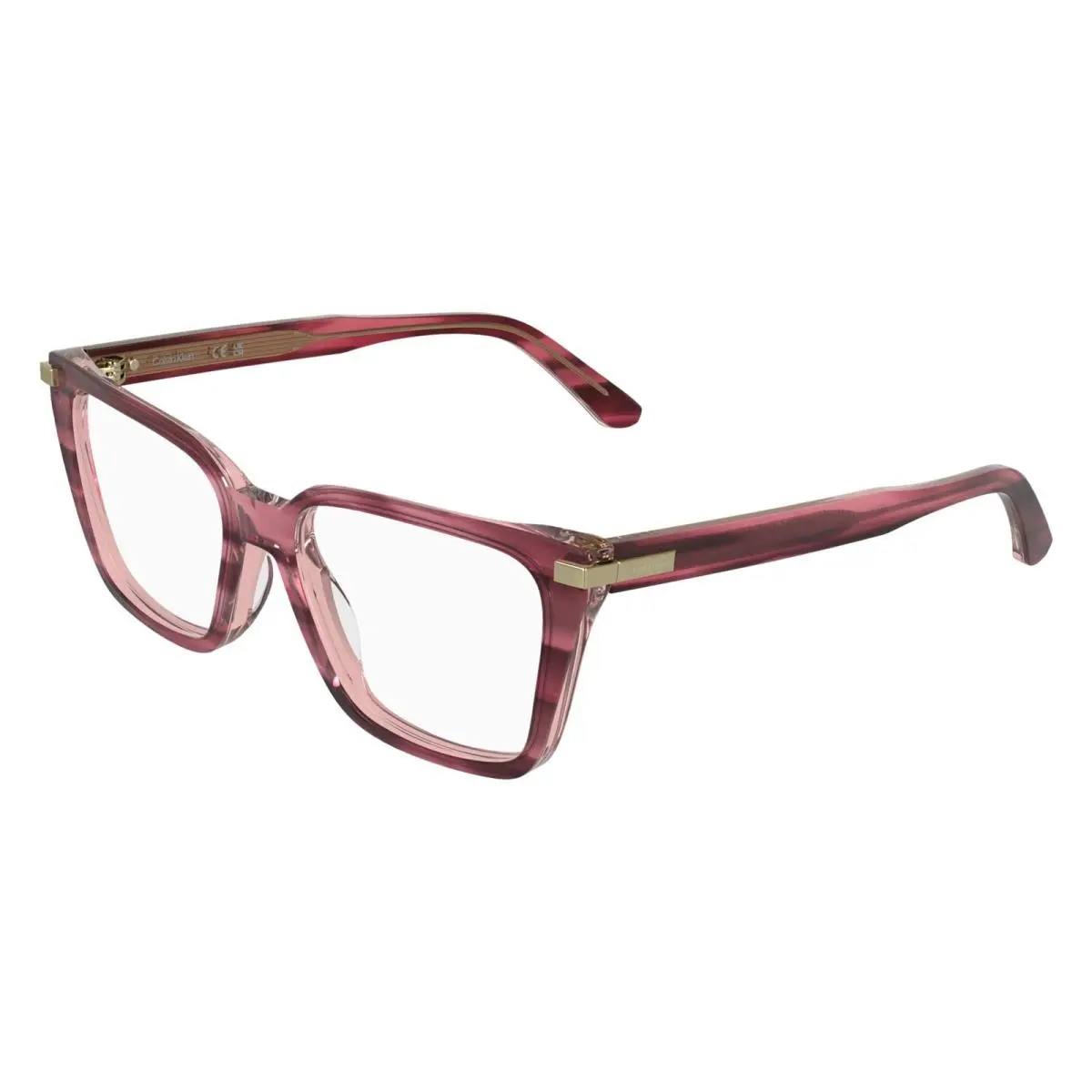 CK26515 604 Burgundy Rose Eyeglasses Frames 54mm Women`s by Calvin Klein