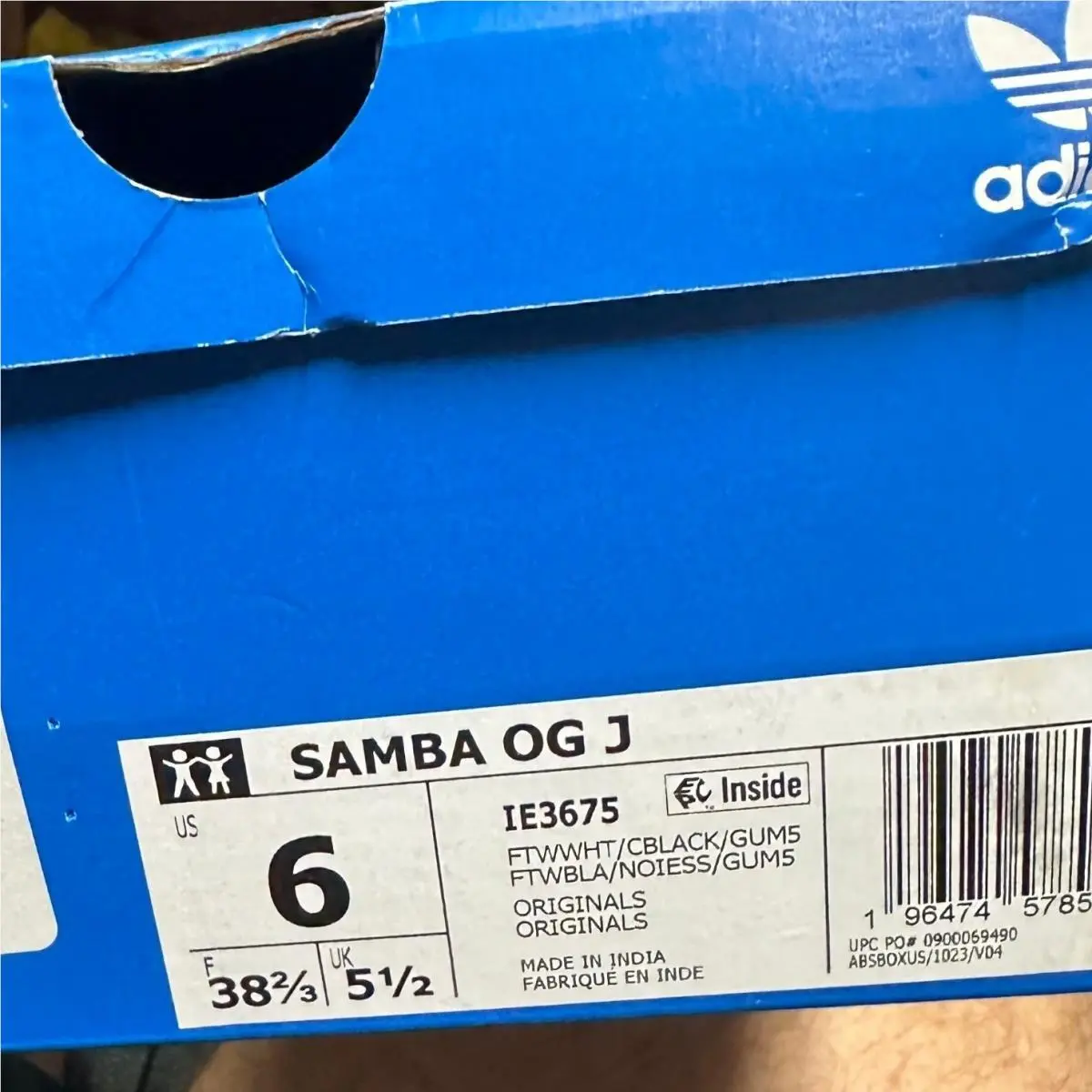 Adidas shoes - adidas Samba OG J - Samba - White 8