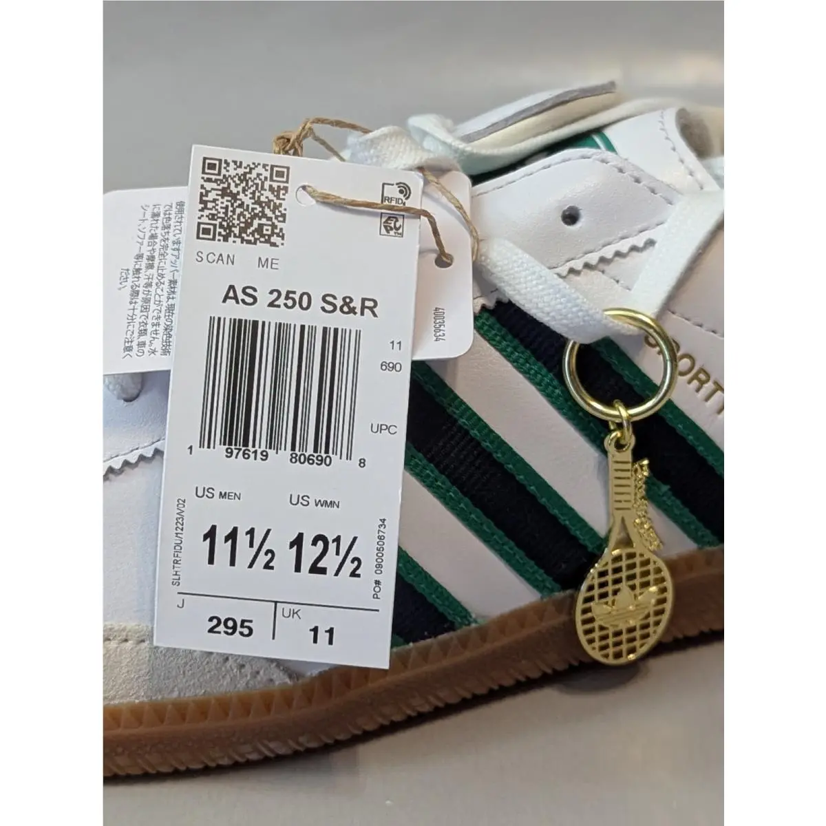 Adidas shoes - adidas AS 250 Sporty & Rich - JQ1353 - White (UPC: 197619806908) 5