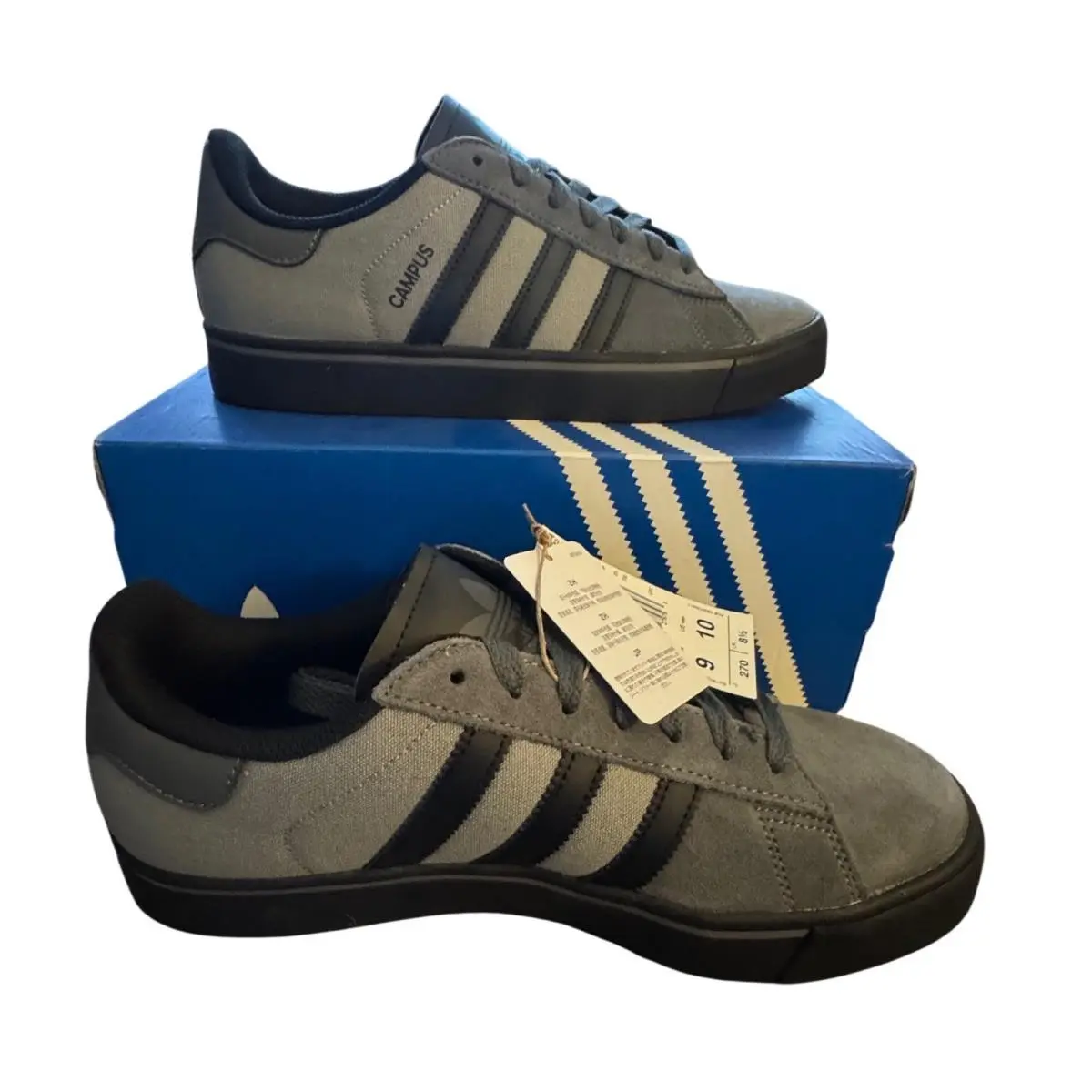 Adidas shoes - adidas Campus Vulc - Campus Vulc - Gray 3