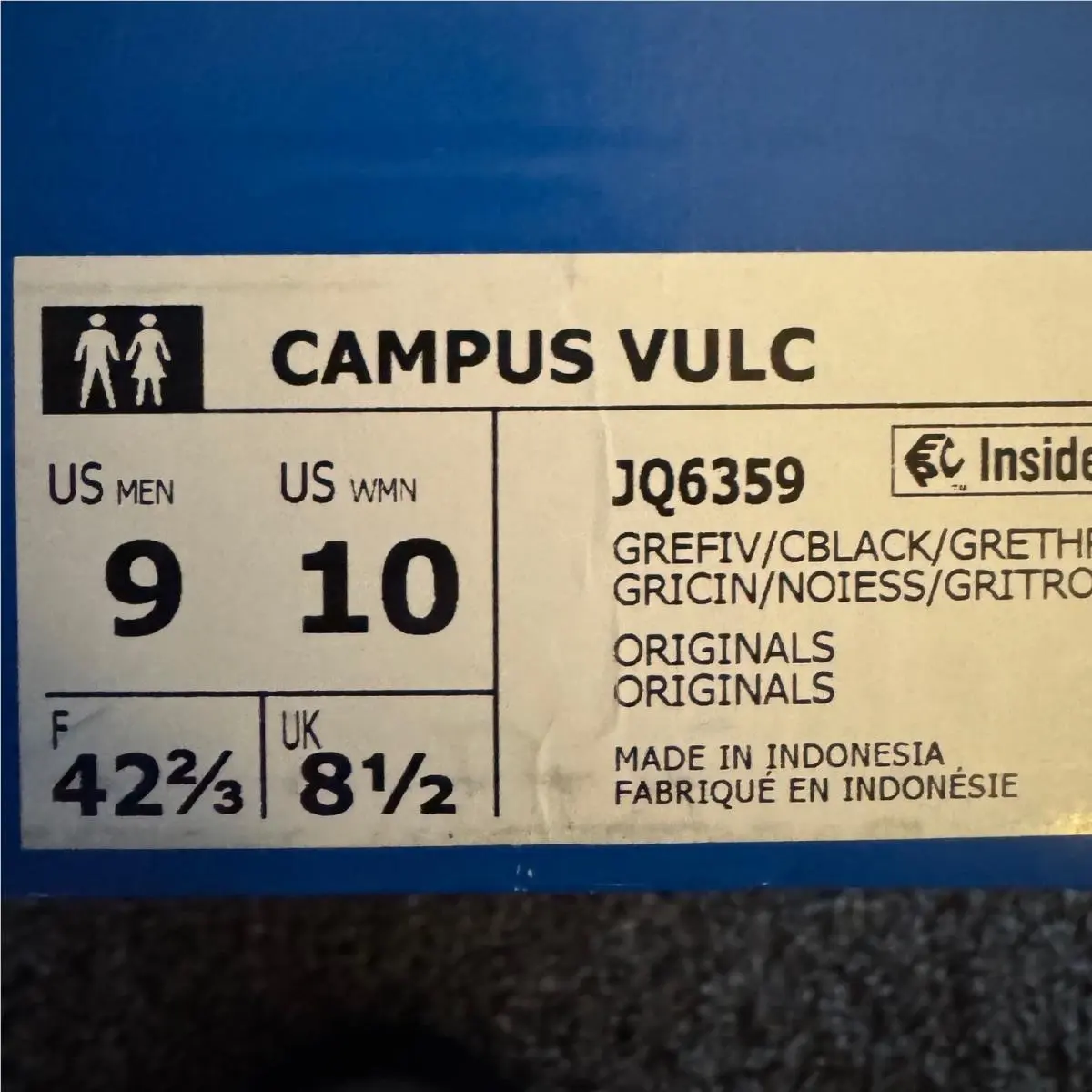 Adidas shoes - adidas Campus Vulc - Campus Vulc - Gray 0