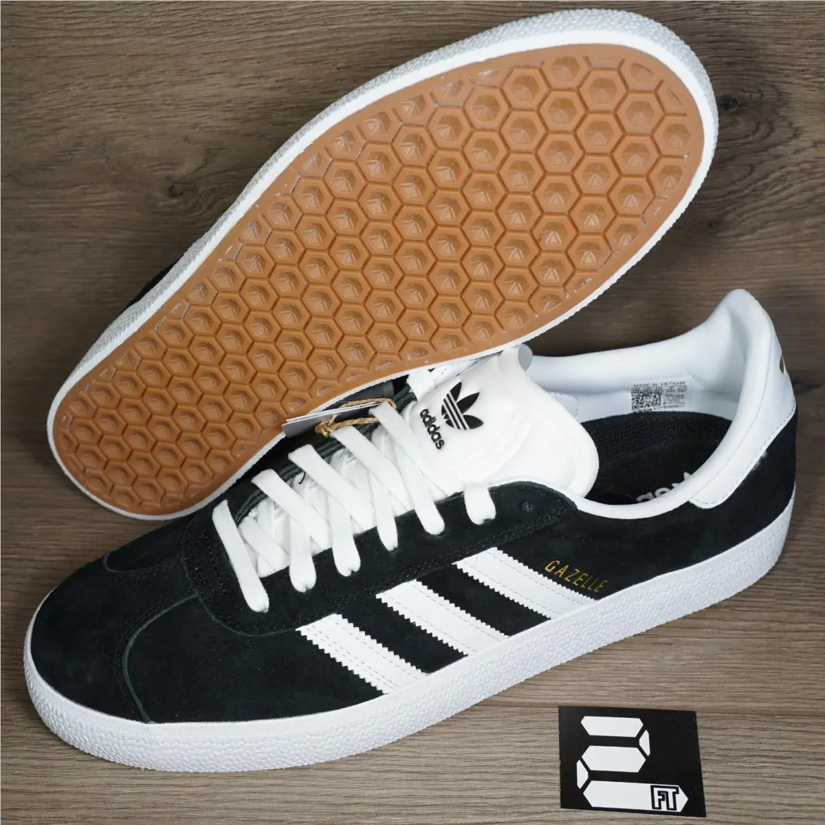 Adidas shoes - adidas Gazelle - Gazelle - Black 5