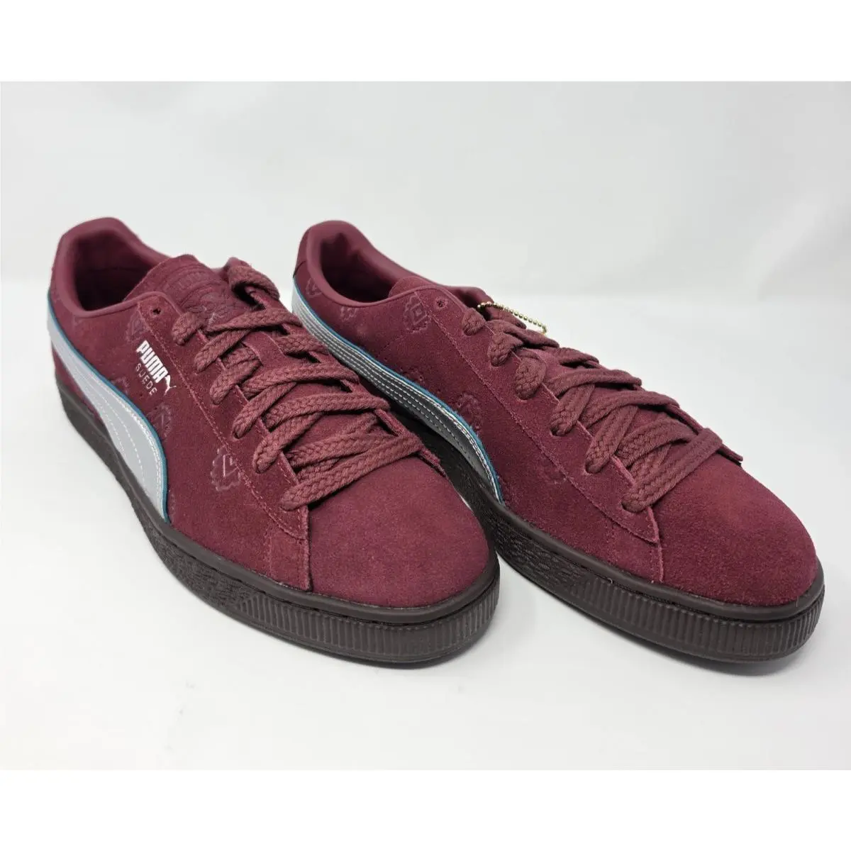 Adidas Suede 2 One Piece Red Hair Pirates Team Regal Red/puma Silver M 9.5