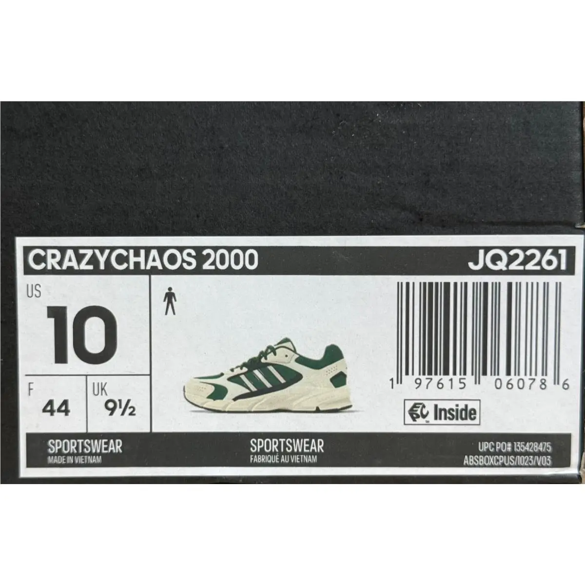 Adidas shoes - adidas Crazychaos - Crazychaos - JQ2261 - Creme/Wht/Blk/Silver 14