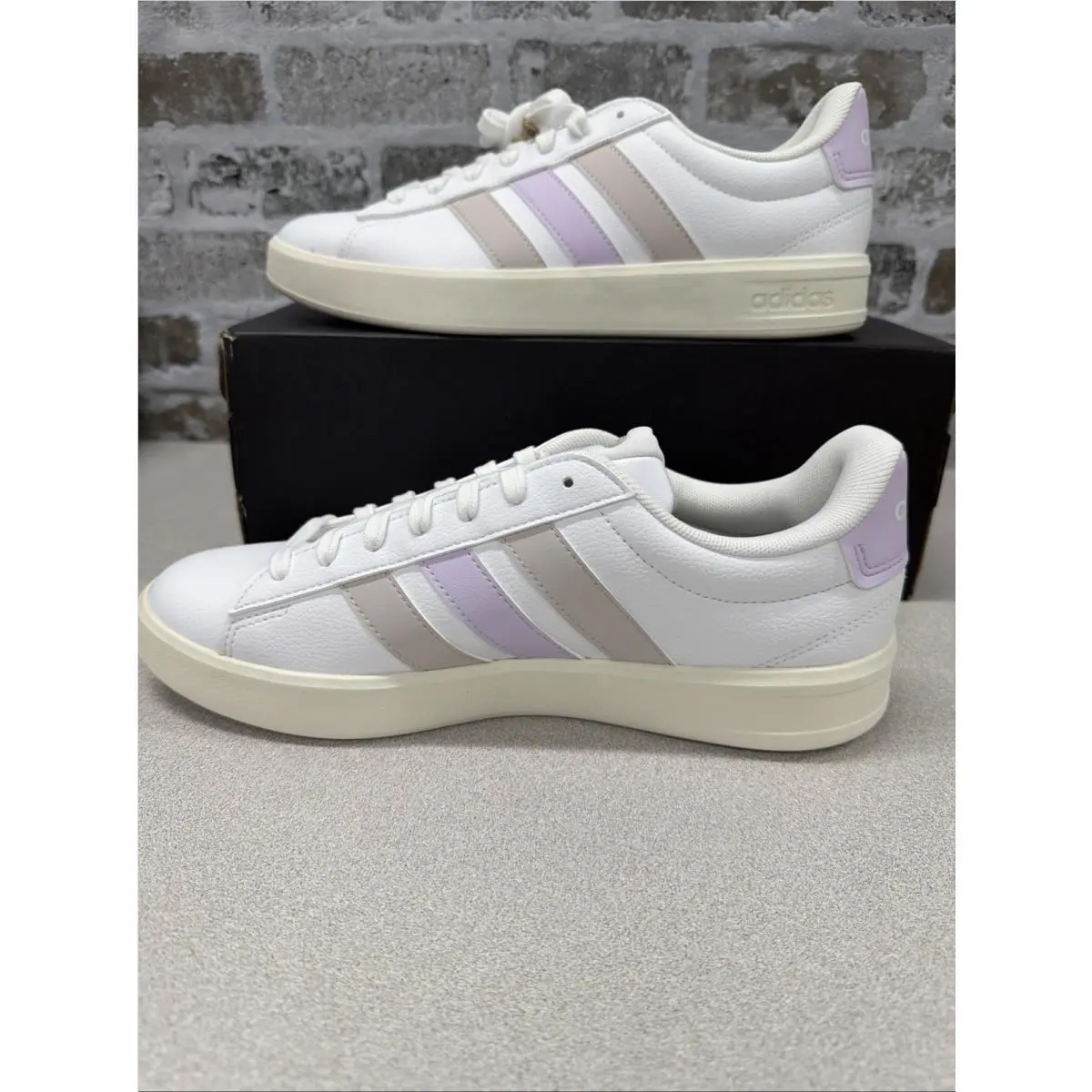 Adidas shoes - adidas Grand Court - Grand Court - IH3911 - White With Multi (UPC: 4068806685407) 4