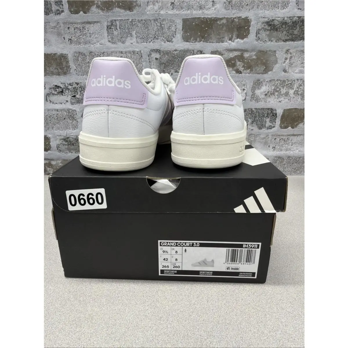 Adidas shoes - adidas Grand Court - Grand Court - IH3911 - White With Multi (UPC: 4068806685407) 5