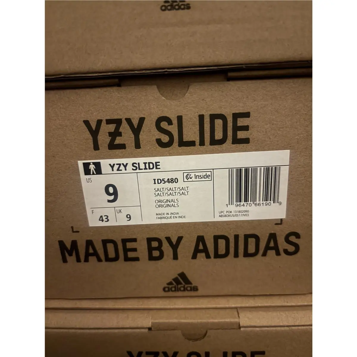 Adidas shoes - adidas Yeezy Slide - Yeezy Slide - Salt 3