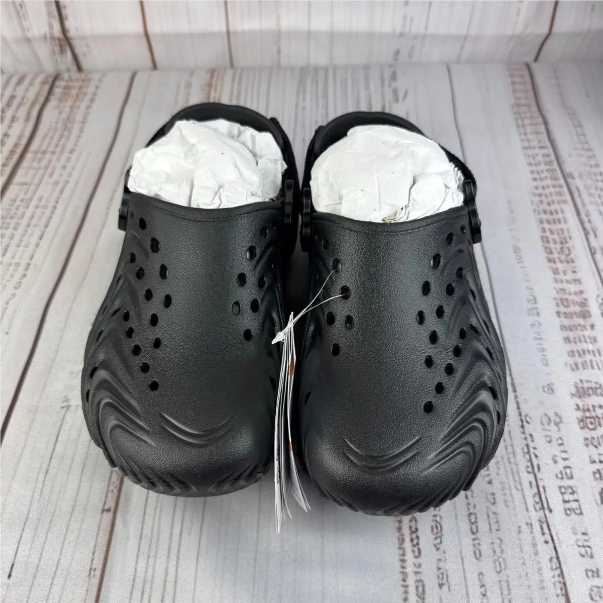 Crocs shoes - Crocs Echo II - Echo - Black (UPC: 198445487989) 1