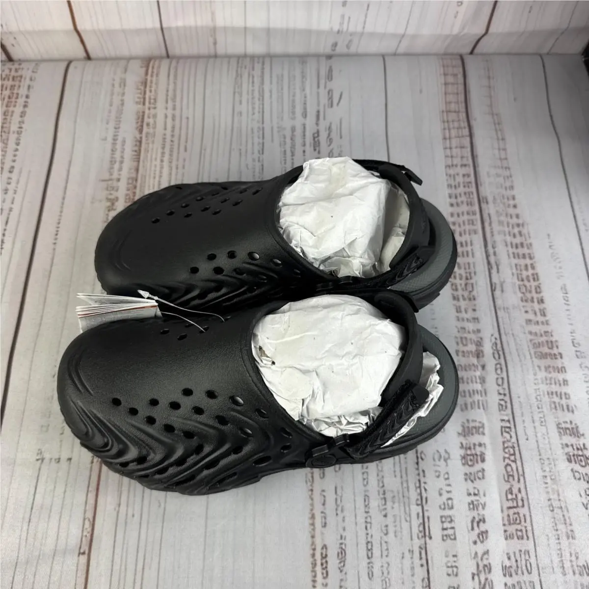 Crocs shoes - Crocs Echo II - Echo - Black (UPC: 198445487989) 5