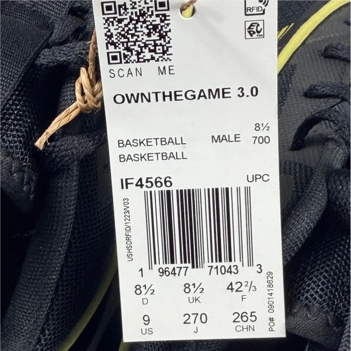 Adidas shoes - Ownthegame 3.0 - Ownthegame - Black 7