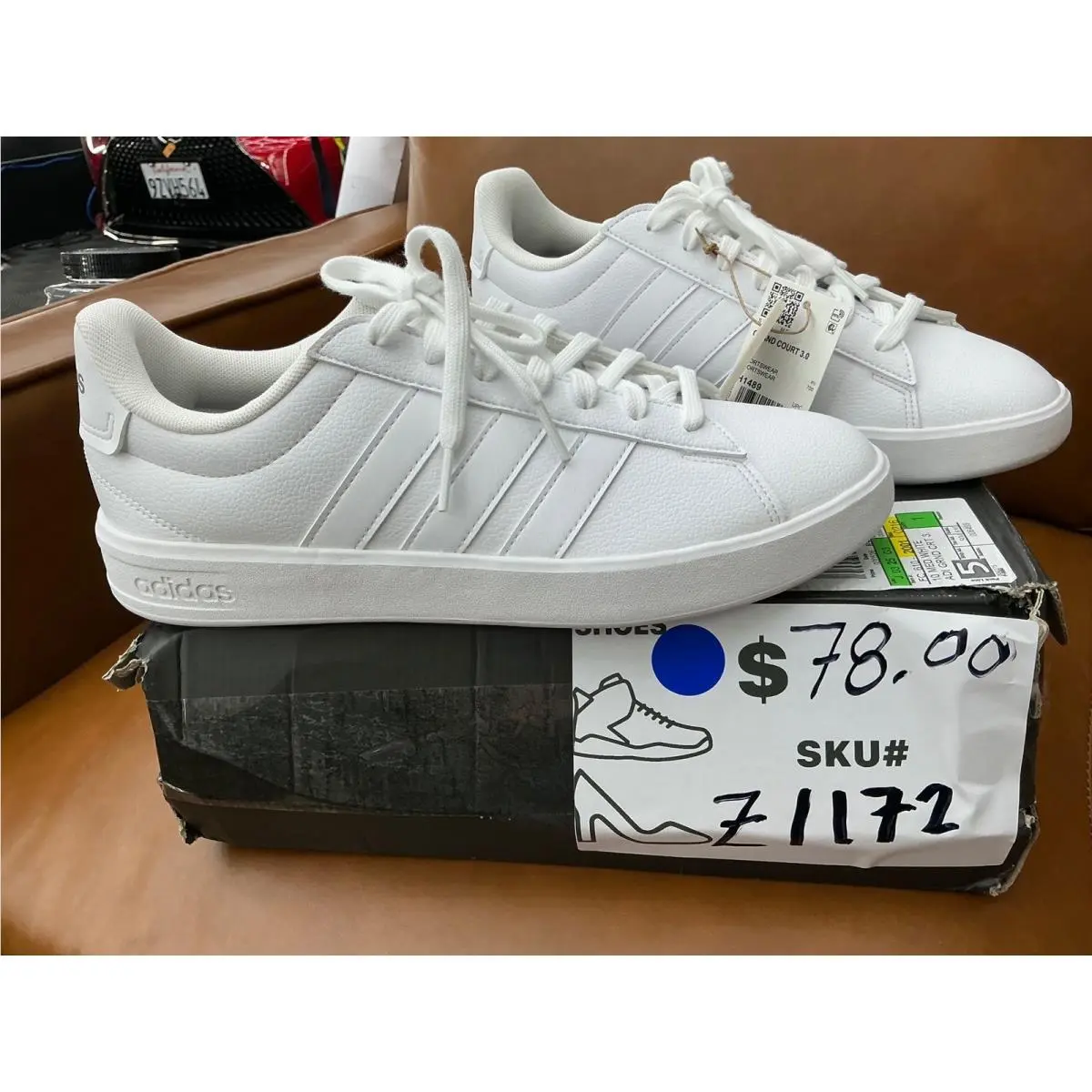 Adidas shoes - adidas Grand Court 3.0 - Grand Court - White 4