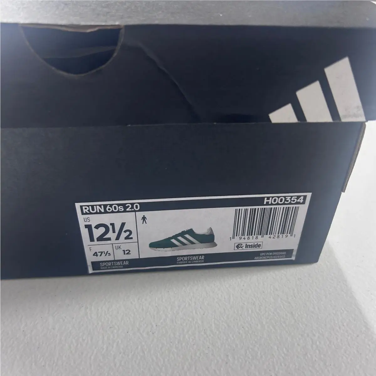 Adidas shoes - adidas Run 60s 2.0 - Run - Green 4